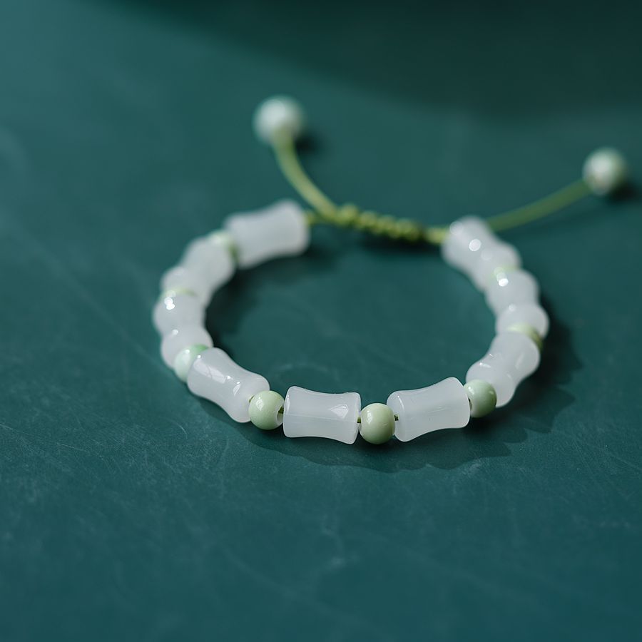 Woven Hand Strap Lucky Bamboo Boys Bracelets