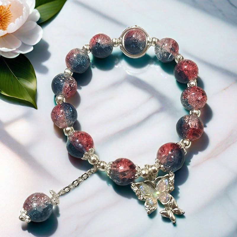 Multi Floral Butterfly Female Temperament High Bracelets