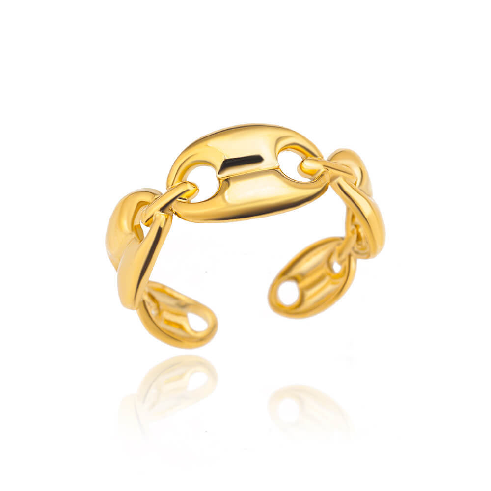 Men's Korean Style Simple Stainless Steel Geometric Rings
