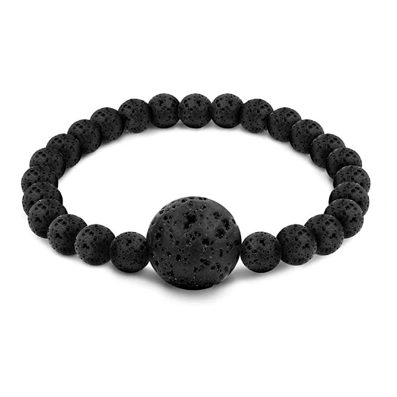 Stone White Turquoise Acupressure Healing Elastic Bracelets