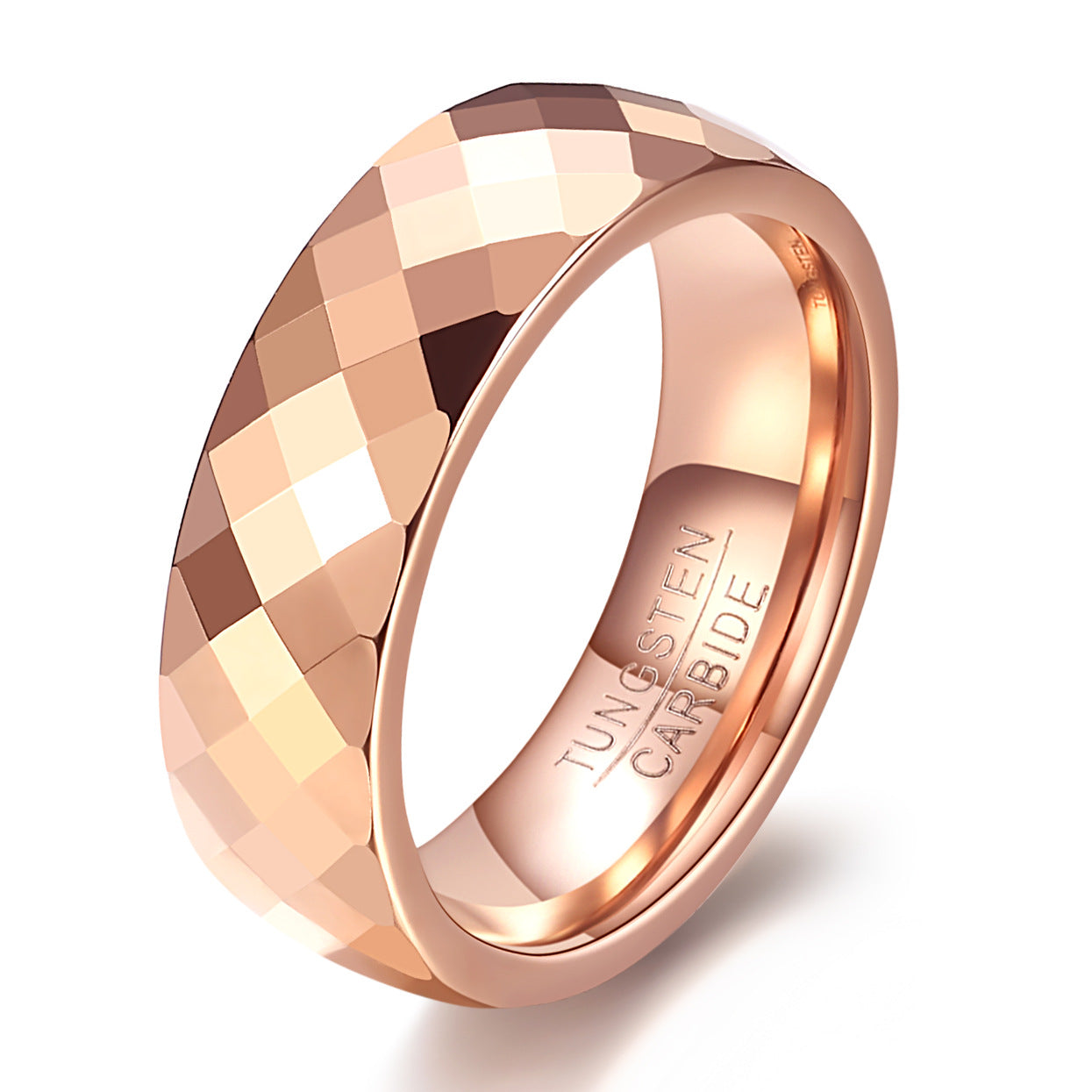 Innovative Tungsten Color Gradient Stainless Steel Rings