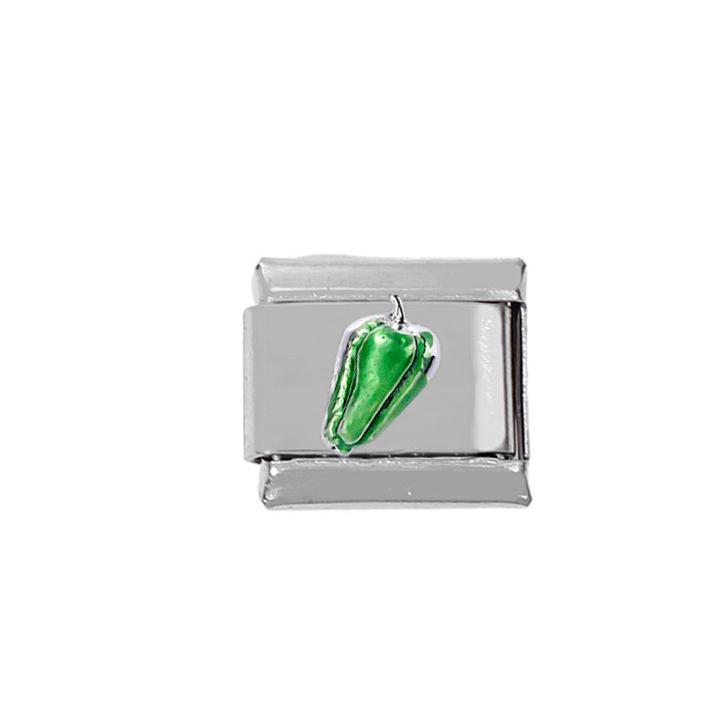 Stainless Steel Charm Vegetable Fruit Module Bracelets