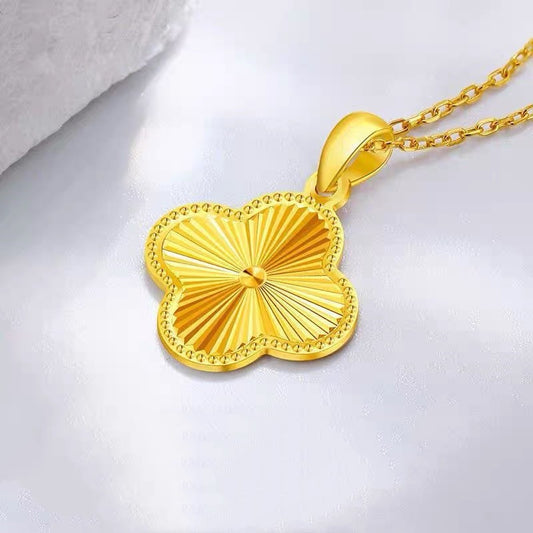 Women's Four-leaf Clover Niche Flower Design Stylish Necklaces