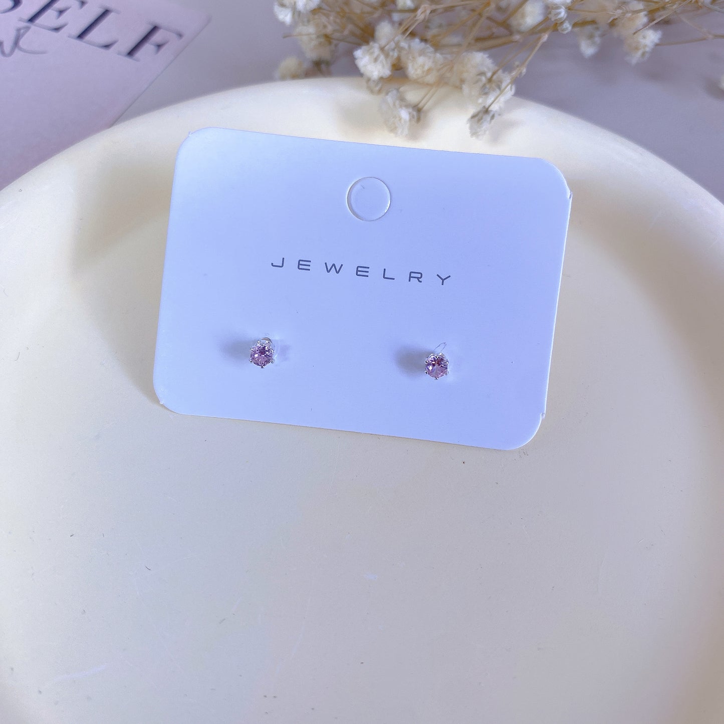 Needle Simple Exquisite Plain Ear Cute Earrings