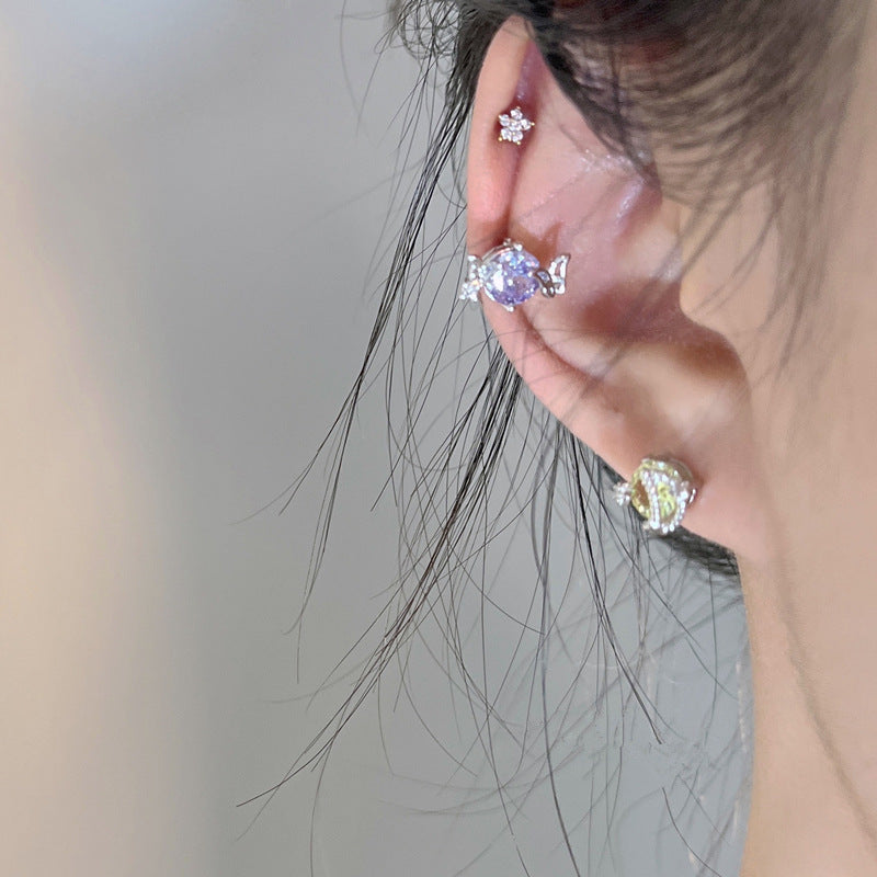Moon Memory Bright Starry Sky Series Earrings
