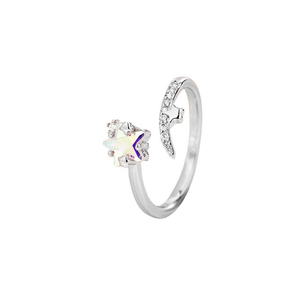 Open Adjustable Proposal For Girlfriend Temperament Rings