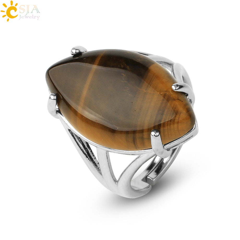 Women's Eye Cold Wind Fashion Alloy Open Rings