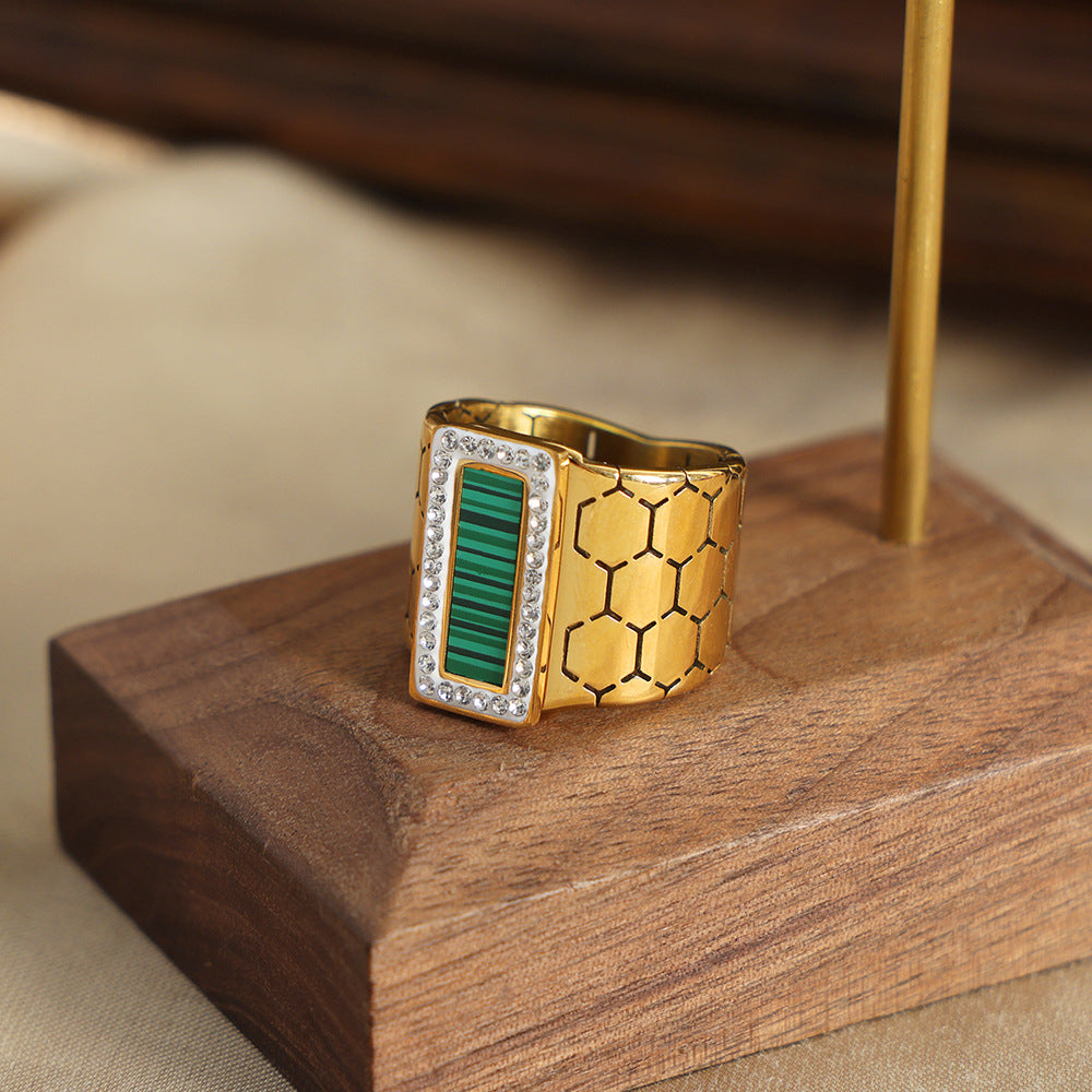 High Sense Affordable Luxury Fashion Titanium Rings