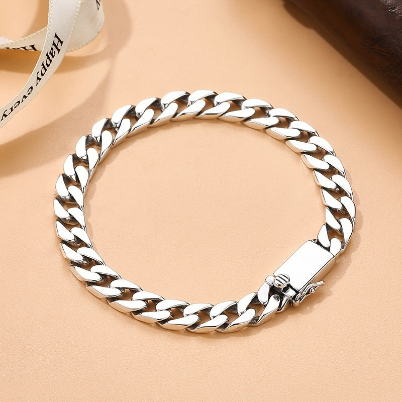 Men's Cuban Link Chain Metal Trend Classic Bracelets