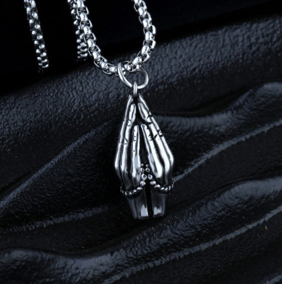 Titanium Steel Long Sweater Stainless Hip Hop Necklaces