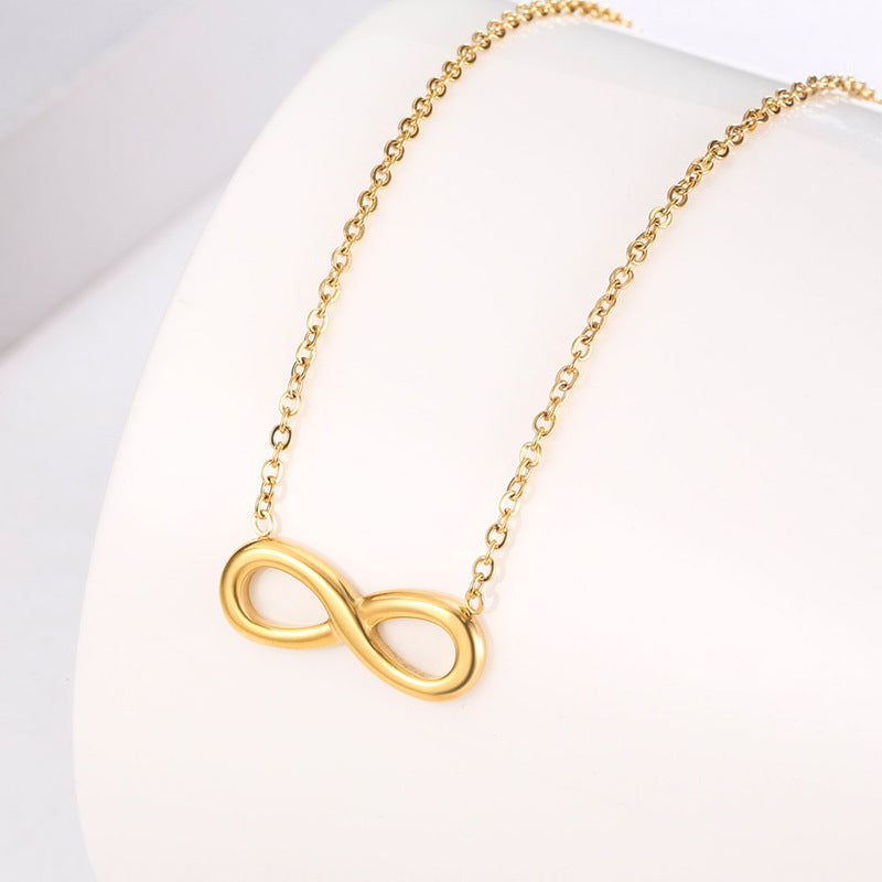 Titanium Steel Clavicle Chain Cold Style Simple Necklaces