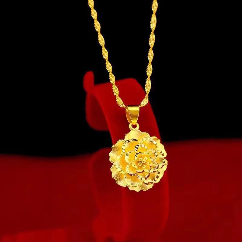 Vietnam Placer Gold National Fragrance Gold-plated Necklaces