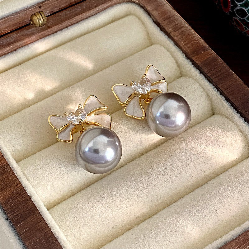 Shining Diamond Irregular Round Female Special Earrings