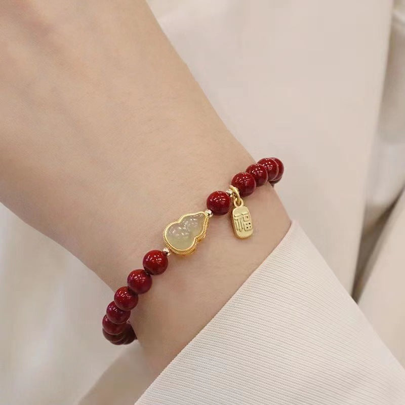 Gold Sand Female Better Luck Safeness Bracelets