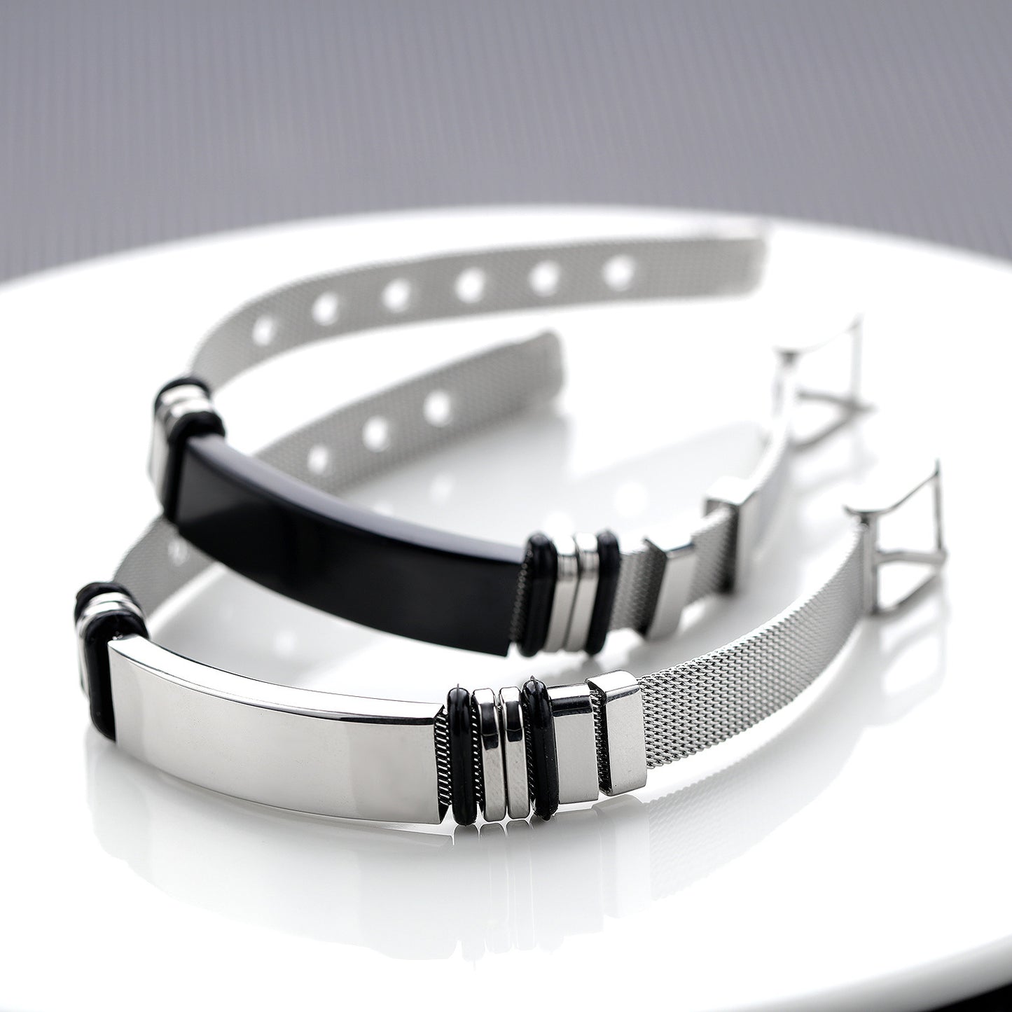 Men's Ornament Foreign Jewelry Fashion Net Strap Curved Bracelets