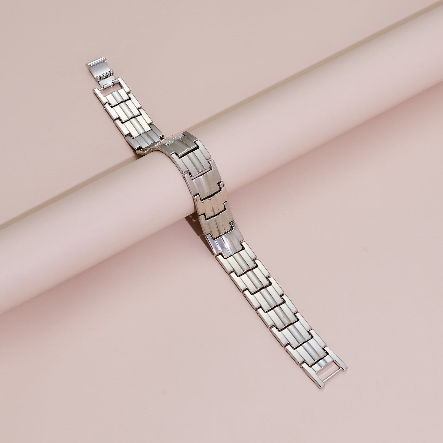 Men's Fashion Detachable Magnet Alloy Electroplated Bracelets