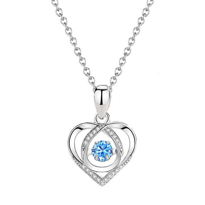 Temperament Smart Heart-shaped Valentine's Day Gifts Pendants