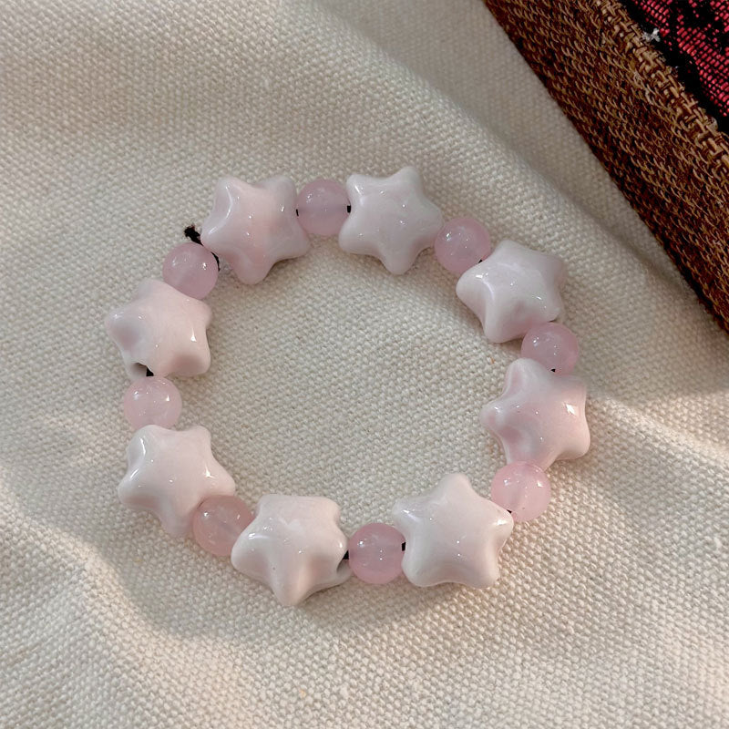 Niche Retro Chinese Beaded Handmade Stall Bracelets