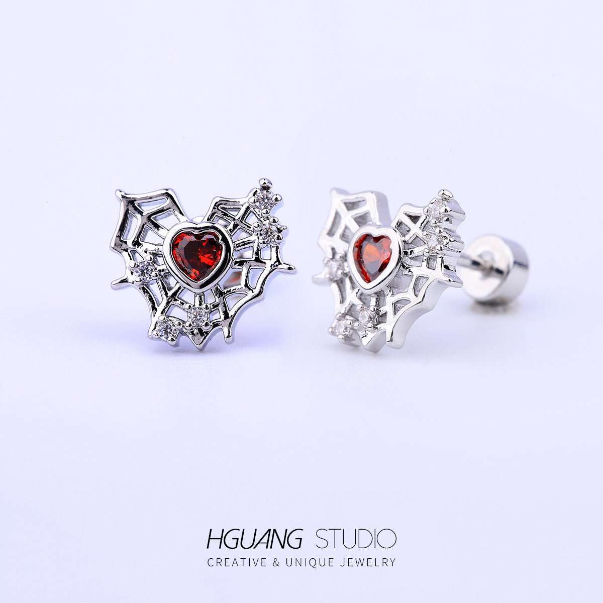 Titanium Steel Gold Plated Ear Bone Earrings
