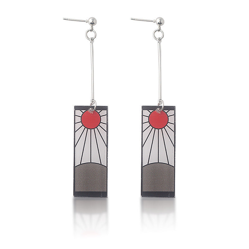 Anime Peripheral No Stove Door Auricular Earrings