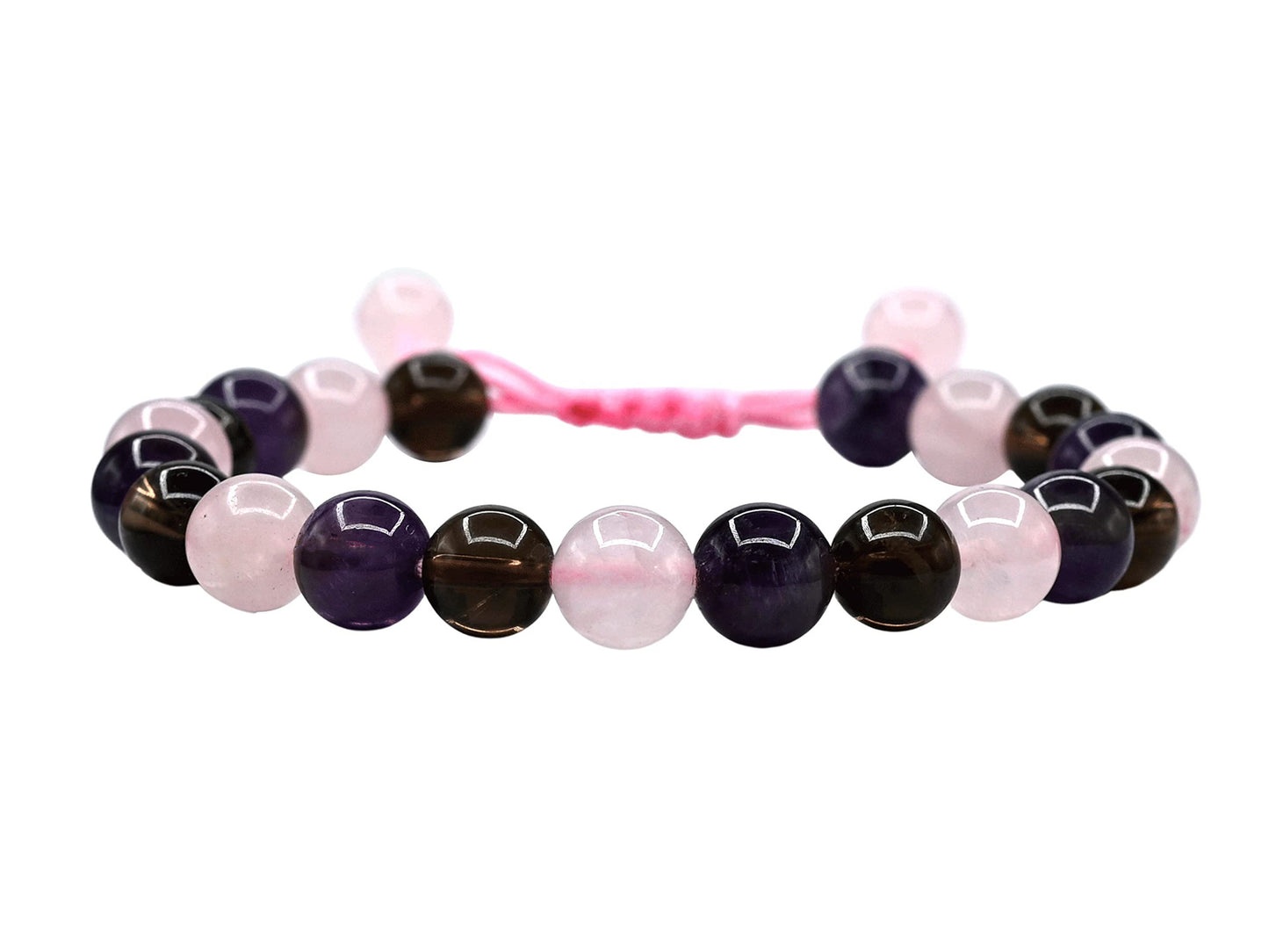 Stone Fluorite Hematite Tiger Eye Rose Bracelets