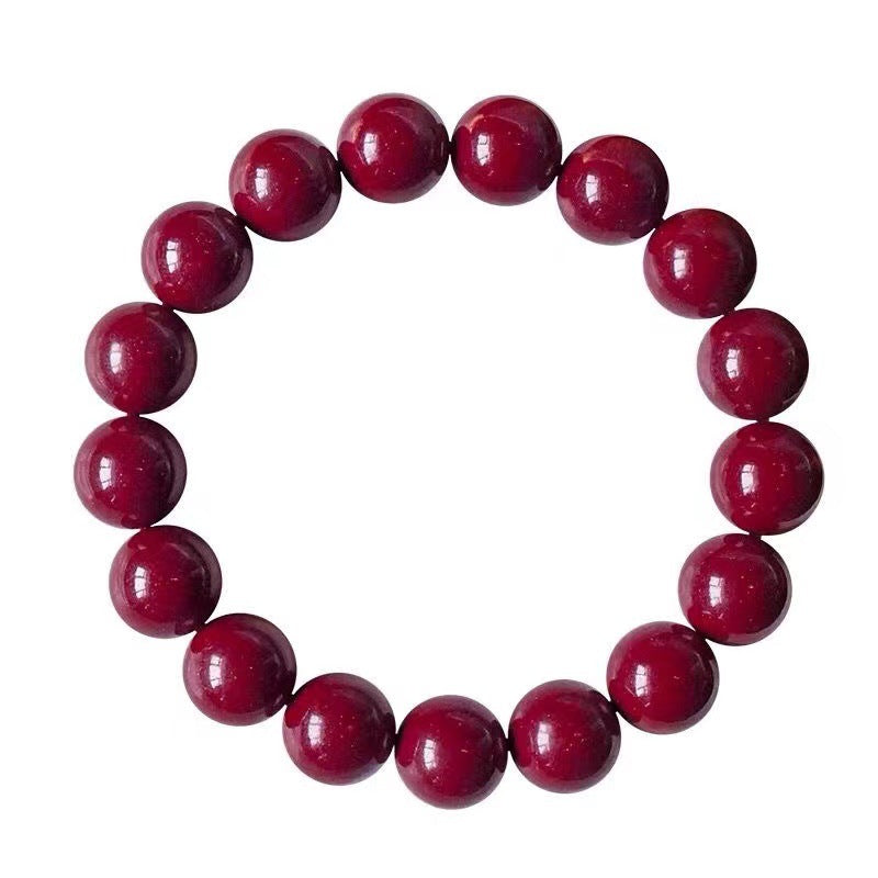Women's & Men's Round Beads Simple Life High Content Purple Bracelet