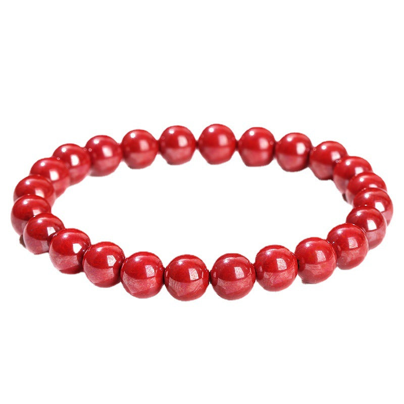 Ore Purple Gold Sand Emperor Sandstone Chinese Style Life Bracelets