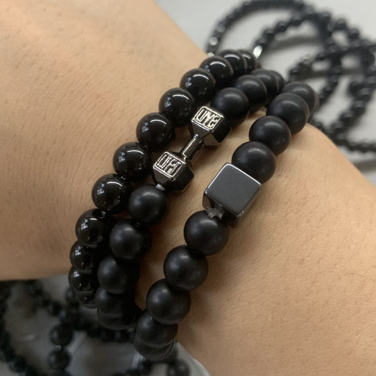 Men's Fashion Luxury Charm Hand Zircon Head Bracelets
