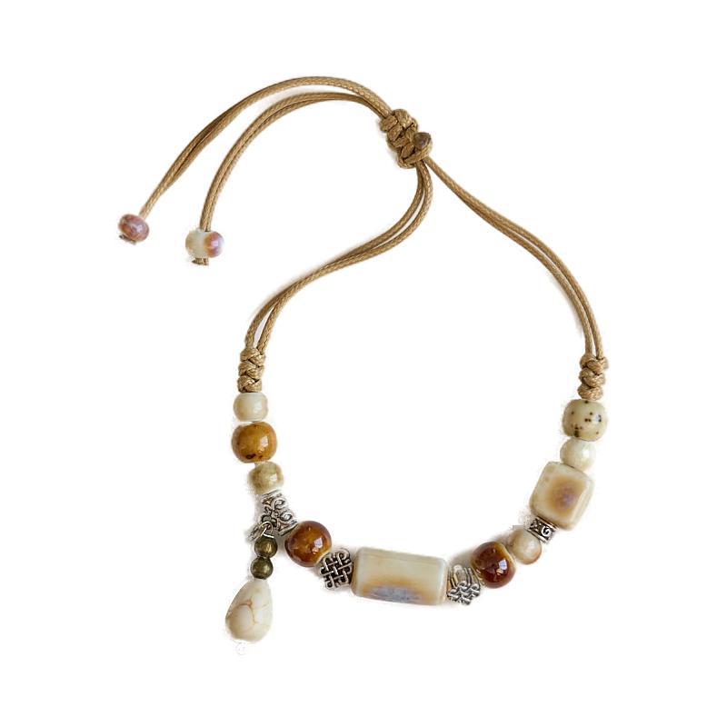 Fresh Chinese Style Popular Flower Ancient Bracelets
