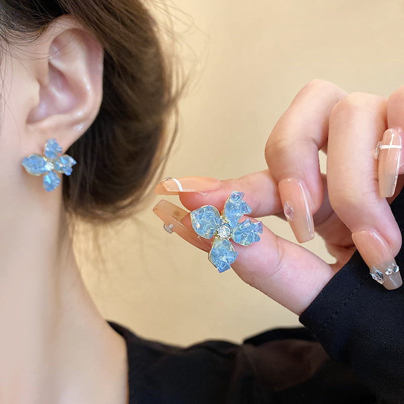 Women's Pin Korean Flower Butterfly High-grade Imitation Rings