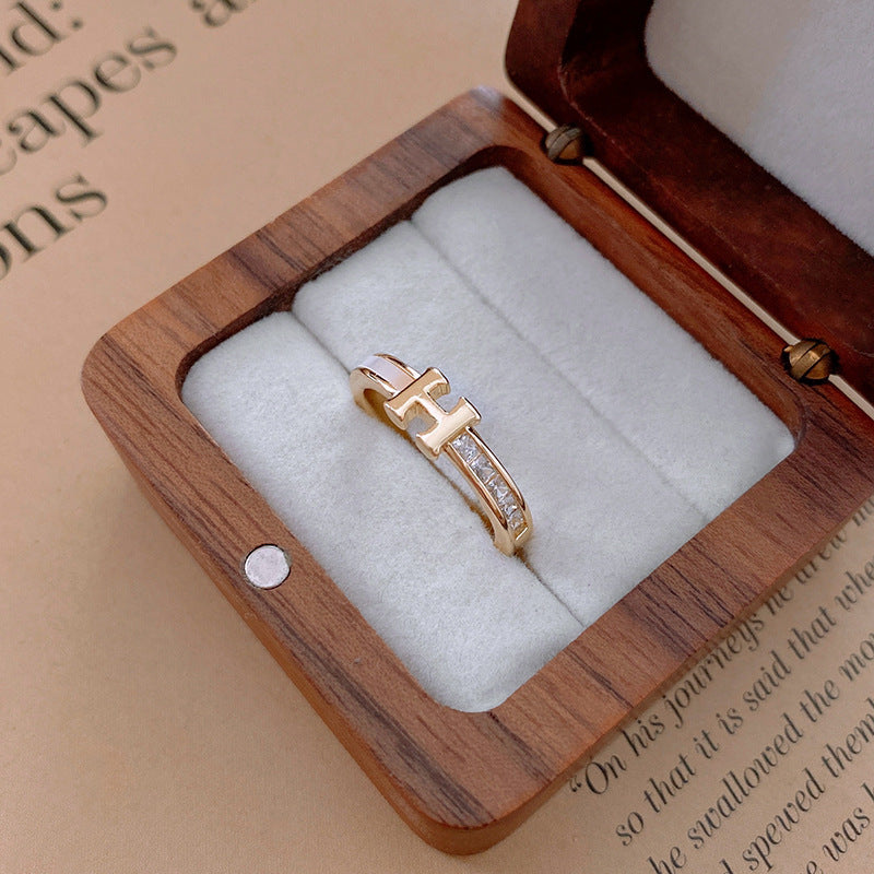 Women's Affordable Luxury Titanium Steel Index Finger Rings