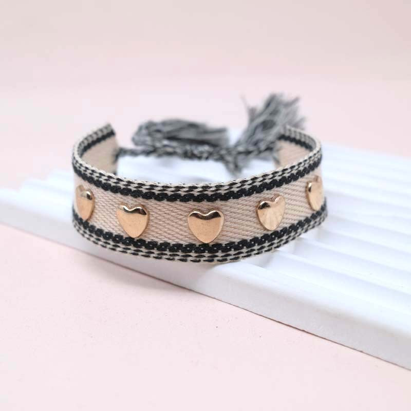 Letter Popular Hand-woven Wrist Strap Embroidered Bracelets