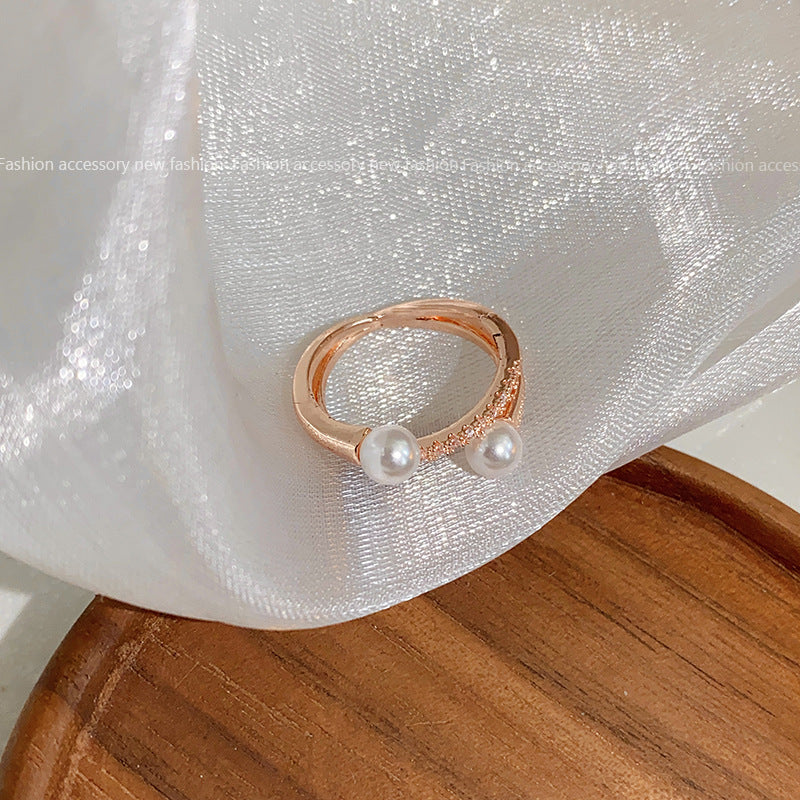 Women's Luxury High Sense Niche Couple Open Rings