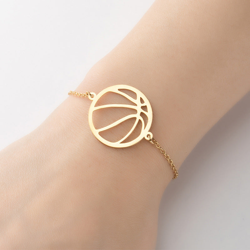 Sports Accessories Fashion Geometry Pattern Round Bracelets