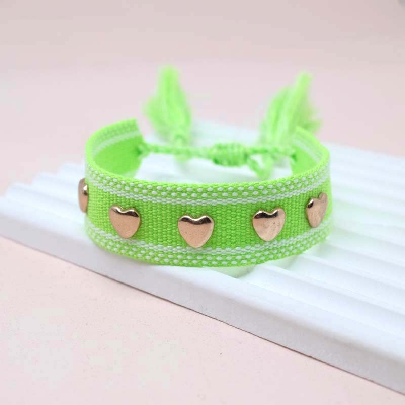 Letter Popular Hand-woven Wrist Strap Embroidered Bracelets