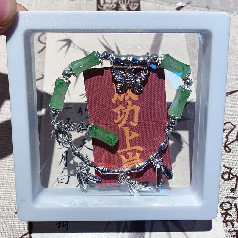 Women's Bamboo Alloy Chinese Style For Girlfriends Pick Bracelets