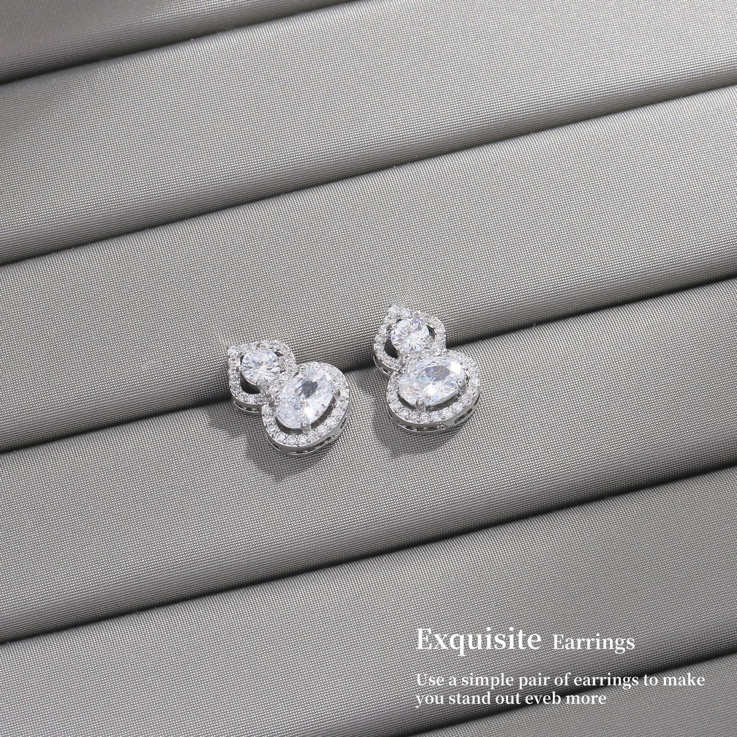 Women's Gourd High-grade Fashion Light Luxury Minority Earrings
