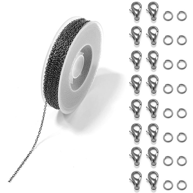 Electroplating Strap Reel Lobster Buckle Combination Jewelry Accessories