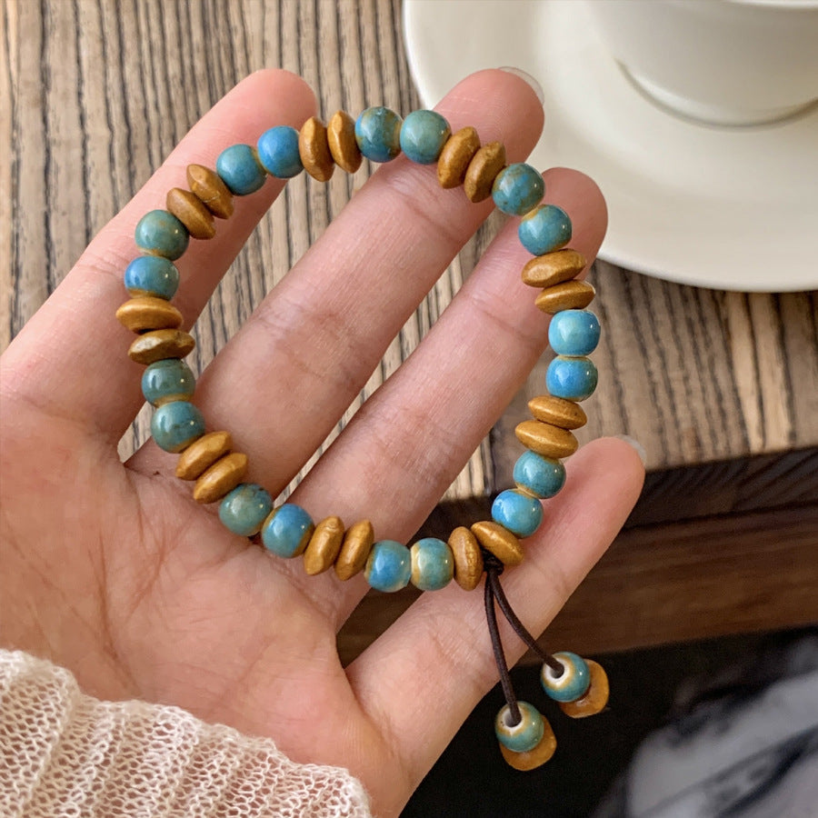 Niche Retro Chinese Beaded Handmade Stall Bracelets