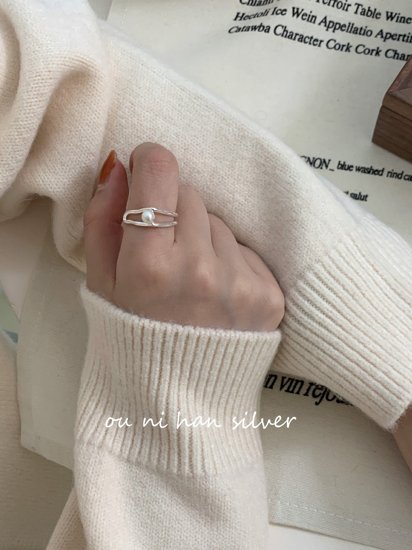 Oni Sterling Sier Female Style Design Rings