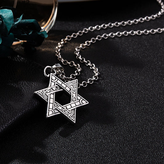 Women's & Men's Titanium Steel Long Sweater Chain Trendy Necklaces