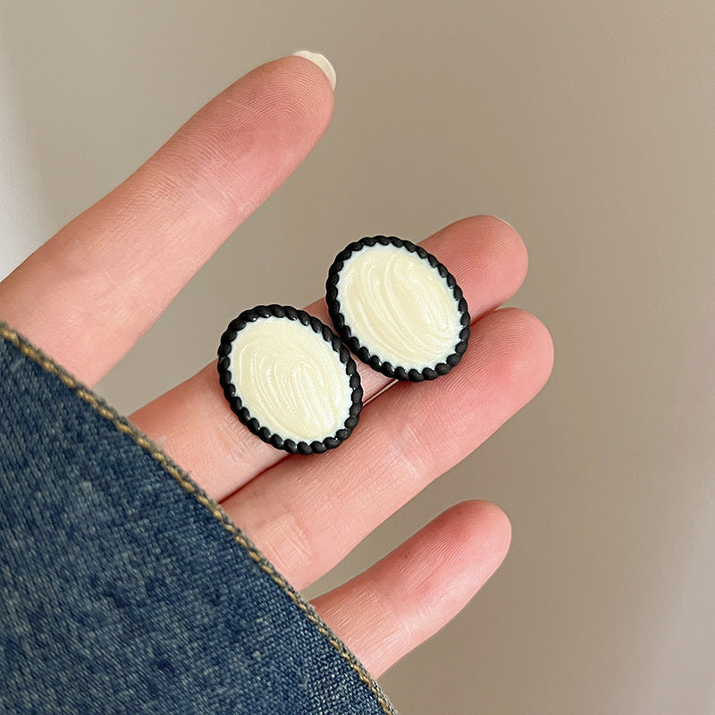 Women's Mori Style French Retro Camellia For Design Earrings