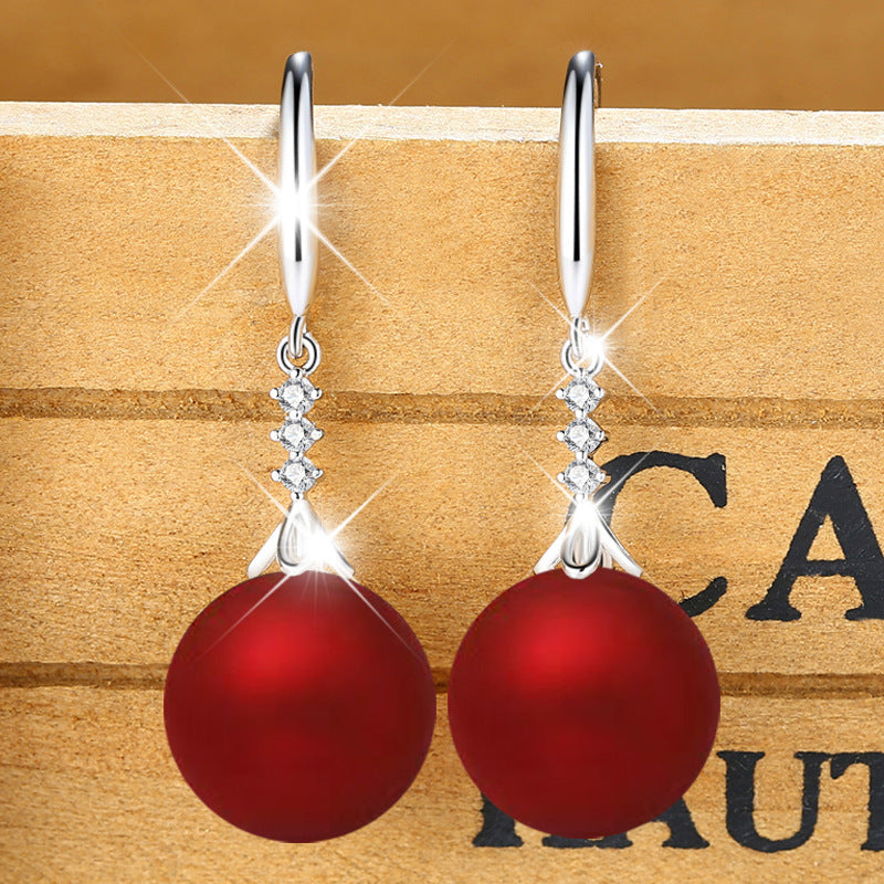 Women's Artificial Pearl Short Long Eardrops For Earrings