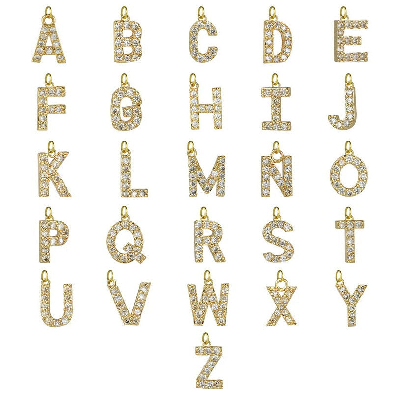 Personality Letter Elegant Fashion Diamond Alloy Bracelets