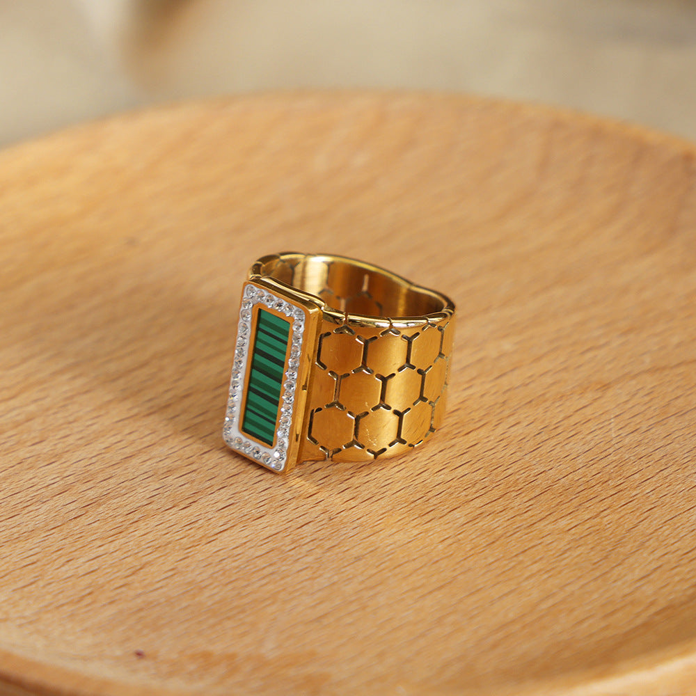 High Sense Affordable Luxury Fashion Titanium Rings