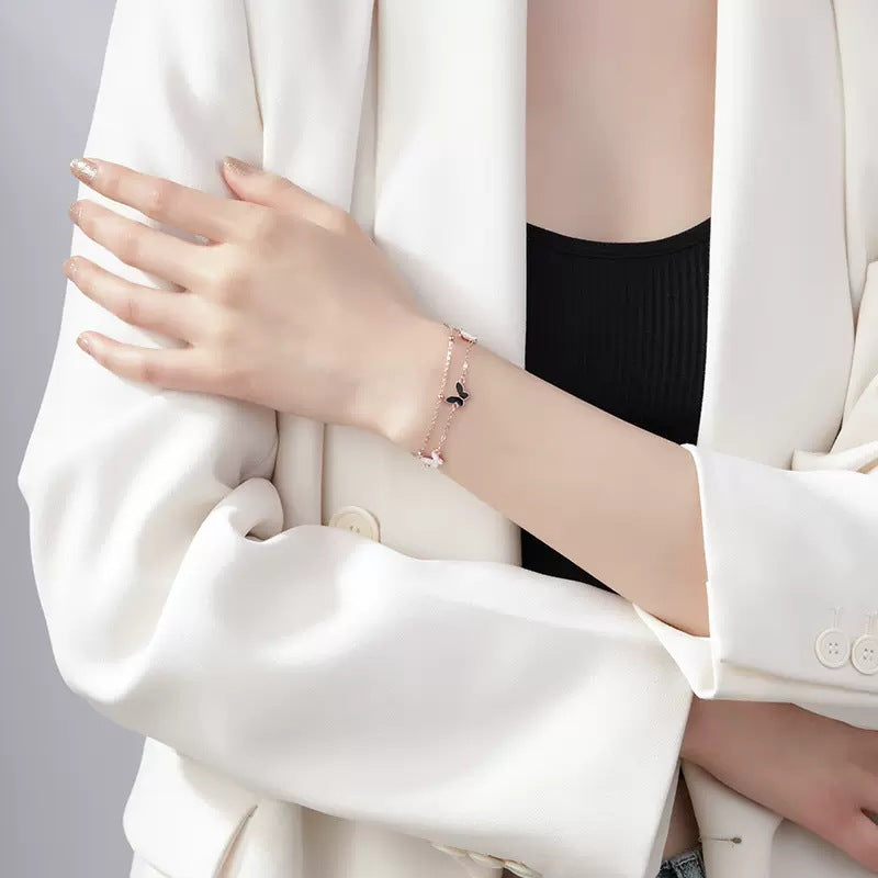 Sterling Sier Light Luxury Minority Exquisite High-grade Bracelets