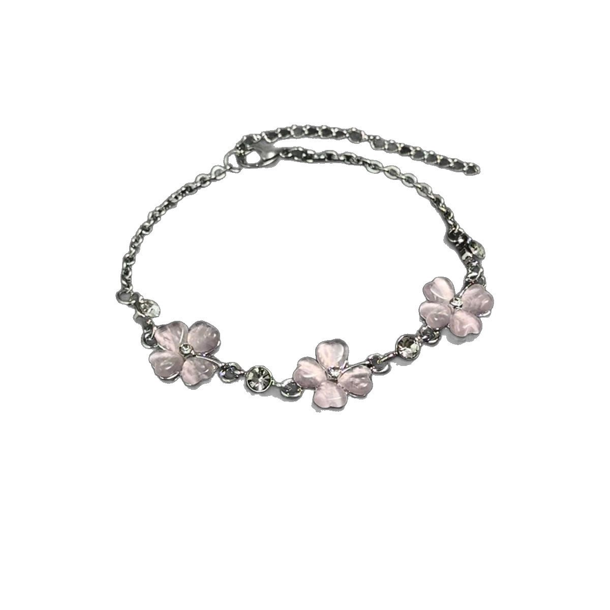 Clover Green Female Design Fresh Light Luxury Bracelets
