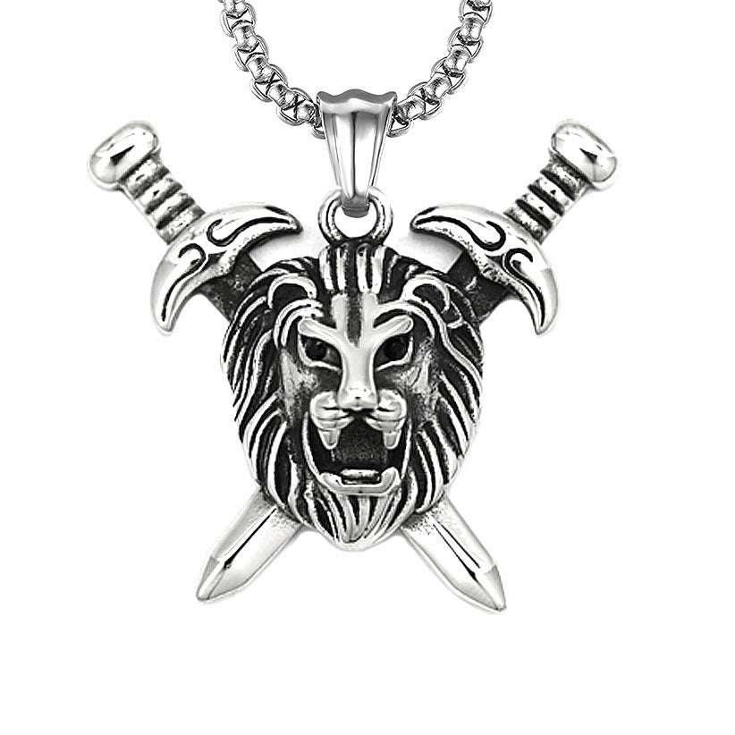 Women's & Men's Rune Arrow Titanium Steel Fashion Creative Necklaces