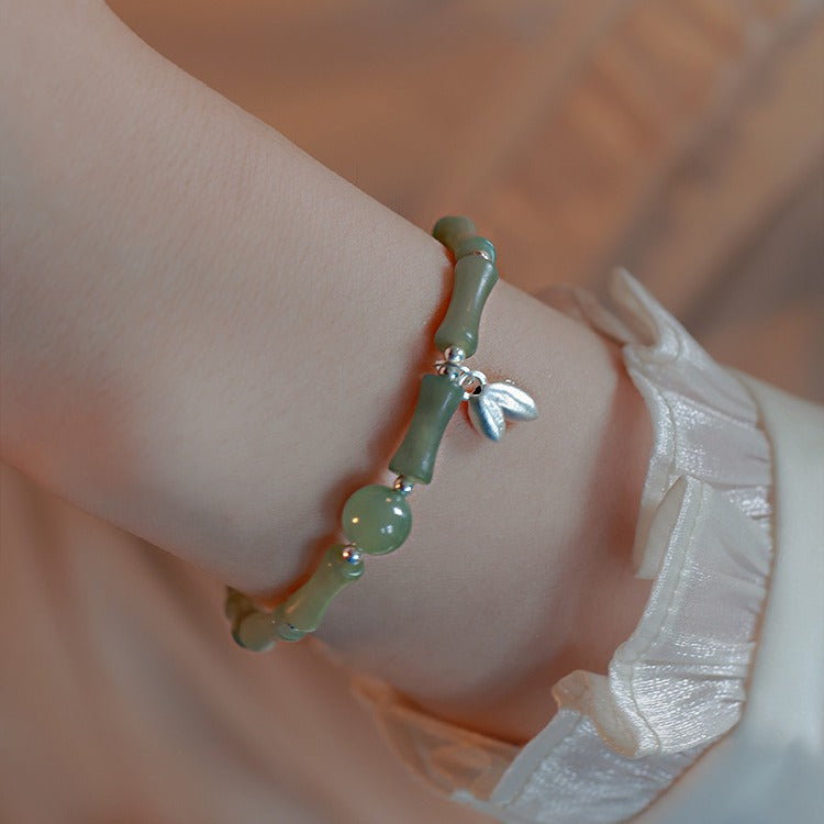 Bamboo Festival Jade Female Retro Minority Bracelets