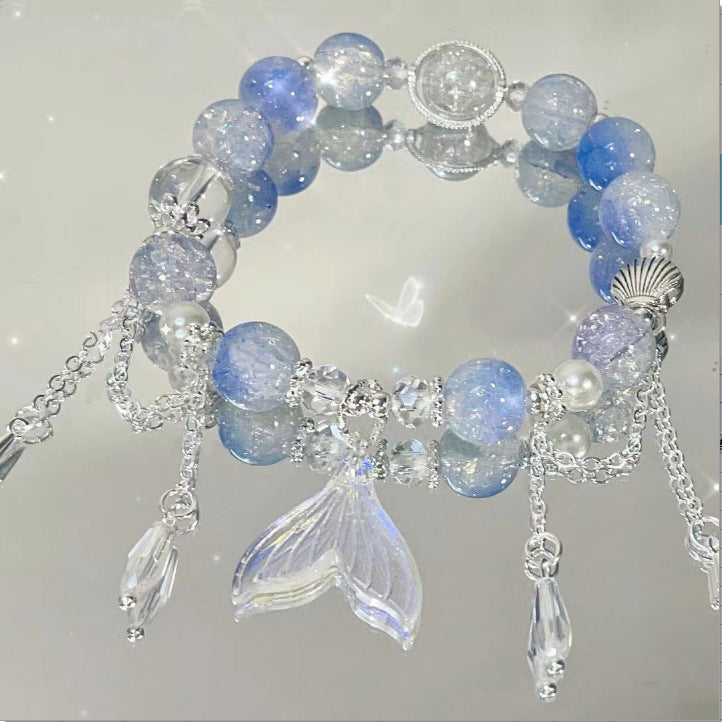 Light Buddha Exquisite Glass Impression Peripheral Girlfriends Bracelets